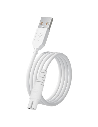 Cable de Carga USB para Irrigador Oral Tonton 1 Paquete Blanco