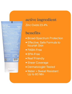 Protector Solar Mineral Thinksport SPF 50 59.15 ml Resistente al Agua 2