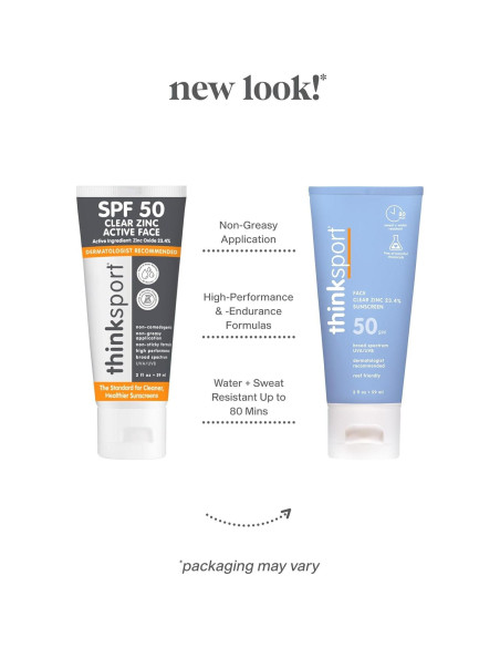 Protector Solar Mineral Thinksport SPF 50 59.15 ml Resistente al Agua