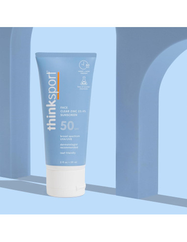 Protector Solar Mineral Thinksport SPF 50 59.15 ml Resistente al Agua