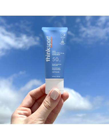 Protector Solar Mineral Thinksport SPF 50 59.15 ml Resistente al Agua