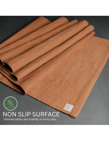 Alfombrilla de Yoga Natural ONE96NINE 61x183 cm Ecológica Antideslizante