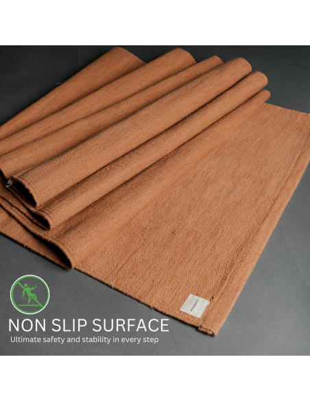 Alfombrilla de Yoga Natural ONE96NINE 61x183 cm Ecológica Antideslizante