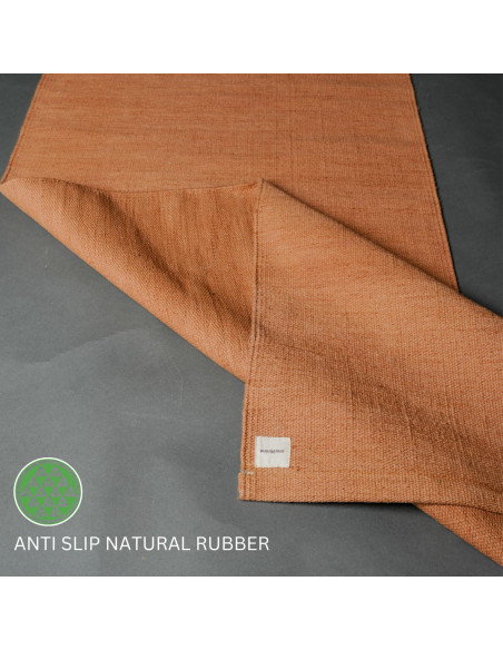 Alfombrilla de Yoga Natural ONE96NINE 61x183 cm Ecológica Antideslizante