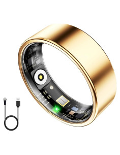 Anillo Inteligente WNRTSA Oro Talla 11 Monitoreo Salud 24/7