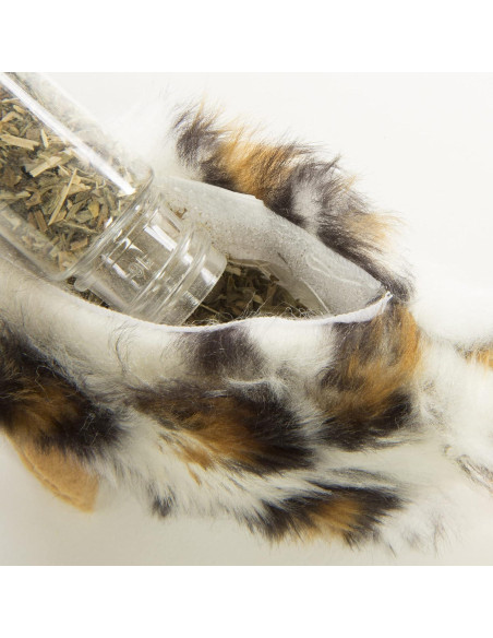 Juguete para Gato Petlinks Ratón Refillable con Hierba Gatera