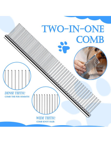 Cepillo 4 en 1 para Mascotas ARTECARE - Deshedding y Aseo