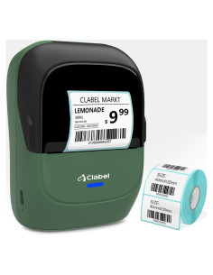 Impresora de Etiquetas Térmicas CLABEL 221B Bluetooth Portátil