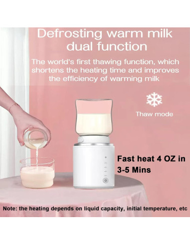 Calentador de Botellas Portátil AUTENS 8800mAh USB-C 4 Temperaturas