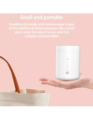 Calentador de Botellas Portátil AUTENS 8800mAh USB-C 4 Temperaturas