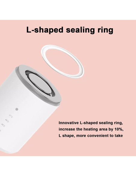 Calentador de Botellas Portátil AUTENS 8800mAh USB-C 4 Temperaturas