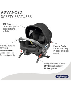 Peg Perego City Loop Cochecito Modular y Asiento de Auto 2