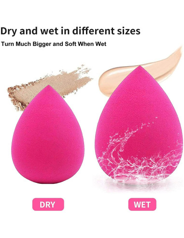 Crema CC Air Cushion PHOERA 4.8g + Brocha Kabuki Maquillaje