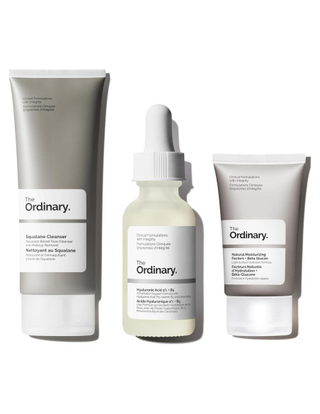 Set de Cuidado de Piel Grasa The Ordinary - Hidratante Ácido Hialurónico 2% + B5 29.57 ml, Limpiador Escualano 150 ml Set de Cuidado de Piel Grasa The Ordinary - Hidratante Ácido Hialurónico 2% + B5 29.57 ml, Limpiador Escualano 150 ml