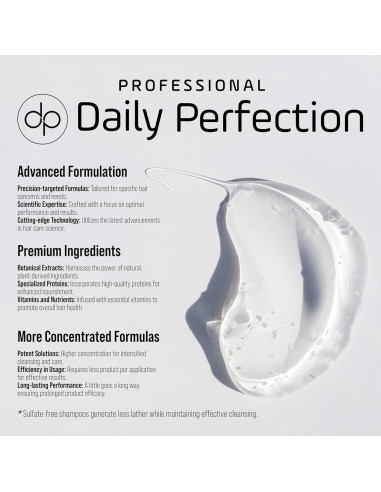 Champú Detox Daily Perfection 500 ml - Limpieza Profunda y Suavizante