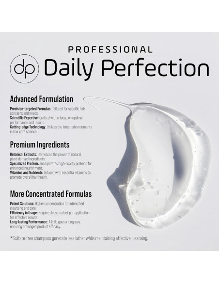 Champú Detox Daily Perfection 500 ml - Limpieza Profunda y Suavizante