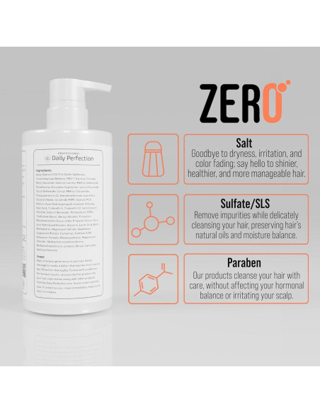 Champú Detox Daily Perfection 500 ml - Limpieza Profunda y Suavizante