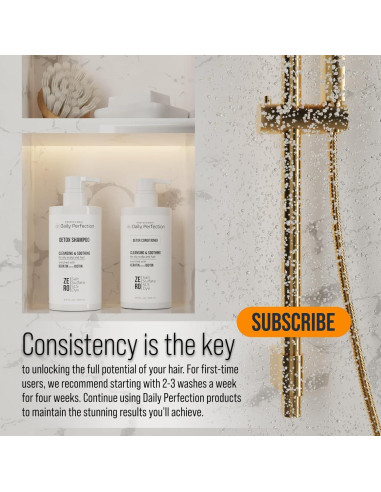 Champú Detox Daily Perfection 500 ml - Limpieza Profunda y Suavizante