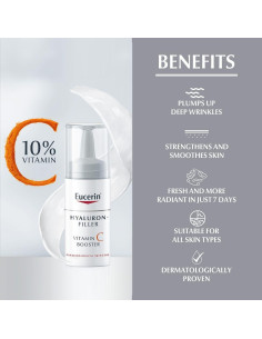Eucerin Hyaluron-Filler Acelerador de Vitamina C 8ml 2