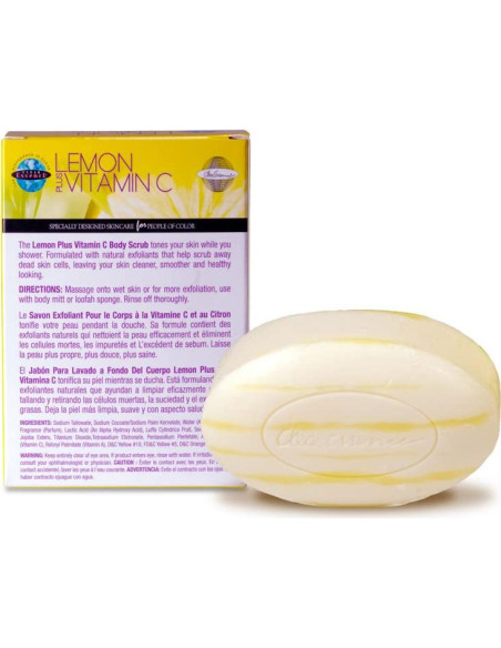 Jabón Exfoliante Clear Essence Lemon Plus Vitamina C 141.75 g - Cara y Cuerpo