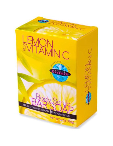 Jabón Exfoliante Clear Essence Lemon Plus Vitamina C 141.75 g - Cara y Cuerpo