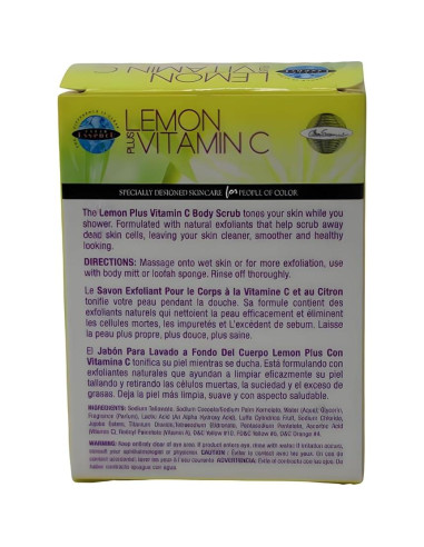 Jabón Exfoliante Clear Essence Lemon Plus Vitamina C 141.75 g - Cara y Cuerpo