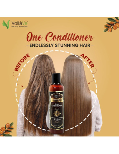 Acondicionador Sin Enjuague VoilaVe Aceite de Argán 226.8 g