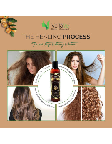 Acondicionador Sin Enjuague VoilaVe Aceite de Argán 226.8 g