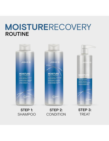 Champú Hidratante Joico Moisture Recovery 1000 ml - Cabello Grueso y Seco