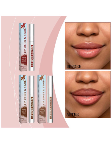 3 Piezas Lápiz Labial Mate Skynest - Tinte Labial Impermeable