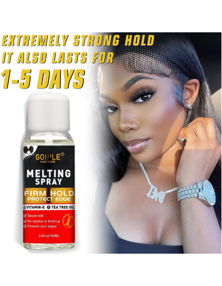 Kit de Pegamento y Spray Derretidor para Pelucas GOIPLE CARE