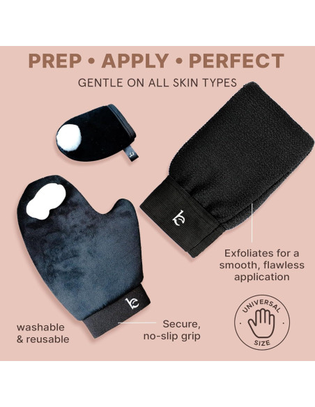 Autobronceador Beauty by Earth - Kit Todo en Uno con Mitón