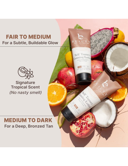 Autobronceador Beauty by Earth - Kit Todo en Uno con Mitón