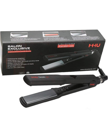 Plancha de Pelo Profesional MHU Cerámica 1.25" Doble Voltaje