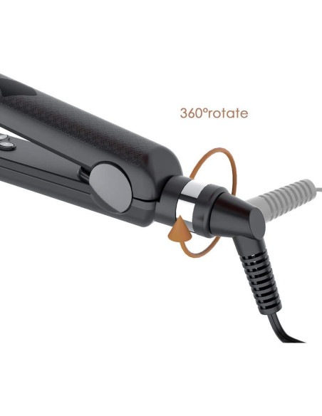 Plancha de Pelo Profesional MHU Cerámica 1.25" Doble Voltaje