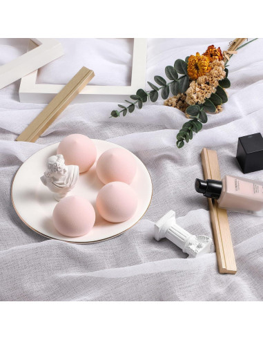 Set de Esponjas de Maquillaje DAB&GLOW Ultra Suave 4 Piezas