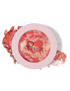 Rubor Horneado Brillante Pudaier - 40g, Acabado Natural