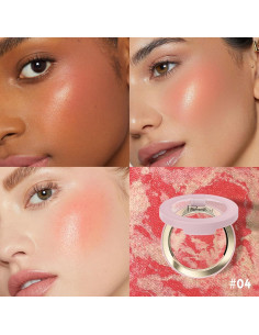 Rubor Horneado Brillante Pudaier - 40g, Acabado Natural 2