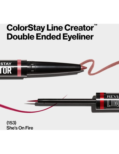 Delineador Doble Extremo Revlon ColorStay 153 Ella Está en Llamas