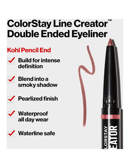 Delineador Doble Extremo Revlon ColorStay 153 Ella Está en Llamas