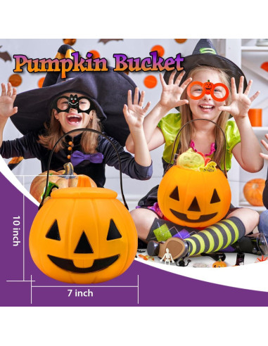 15 Bombas de Baño Halloween para Niños - Cubo Calabaza