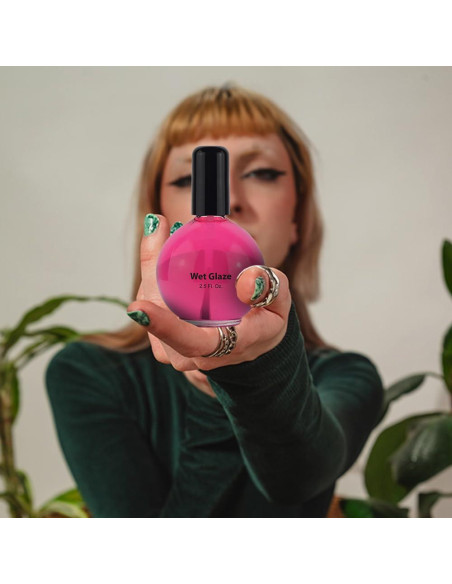 Esmalte de Uñas Pro Nail Wet Glaze Clear 70.87 g - Acabado Brillante