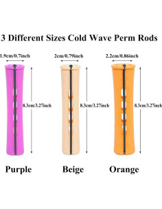 Juego de 60 Varillas de Ola Fría Antideslizantes Xuchang 2