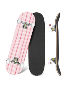 Patineta Completa UHMLTCRBOD 31" x 8" 7 Capas Arce Doble Kick