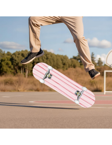 Patineta Completa UHMLTCRBOD 31" x 8" 7 Capas Arce Doble Kick