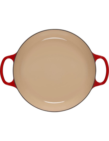 Braiser de Hierro Fundido Enameled Le Creuset 3.3 L Cerise