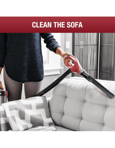 Mango de Manguera de Reemplazo Gygbvo ZU560 Rojo para Shark