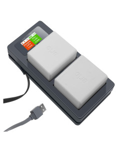 Cargador de Batería LCD Hanatora Doble para Arlo Pro 3/4/5S 2K