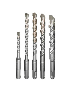 Brocas de Carburo Milwaukee SDS-Plus 5 Piezas 4.8-12.7 mm
