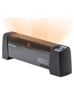 Calefactor de Zócalo Comfort Zone CZ650B 1500W Digital Negro
